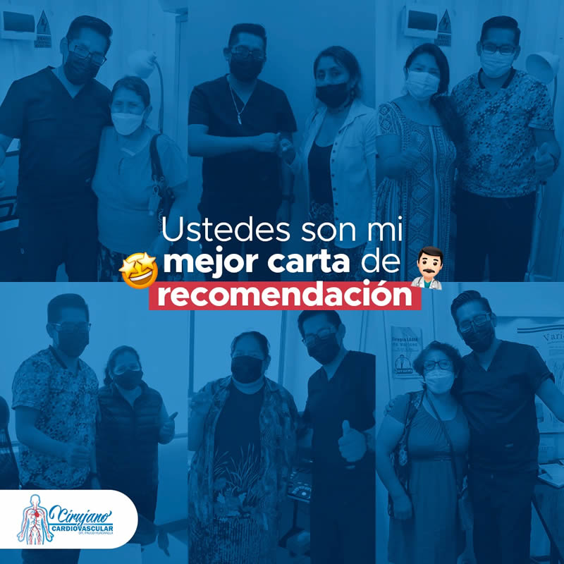 testimonios de pacientes tratados de varices por cirujano cardiovascular
