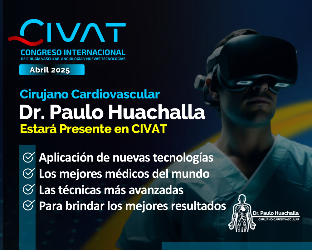 Participación del Dr. Paulo Huachalla en el Congreso Cardiovascular CIVAT 2025