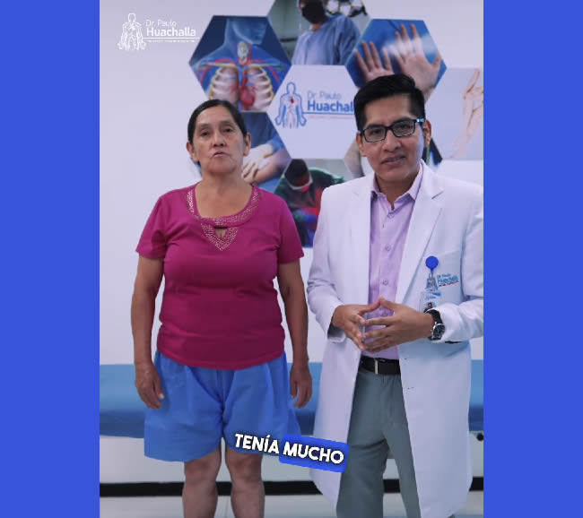 Vino desde Amazonas en busca de alivio real