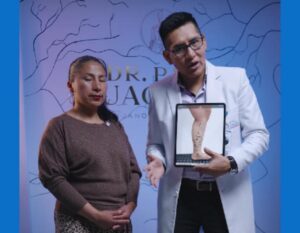 testimonio de paciente que viene desde cusco a tratar sus varices