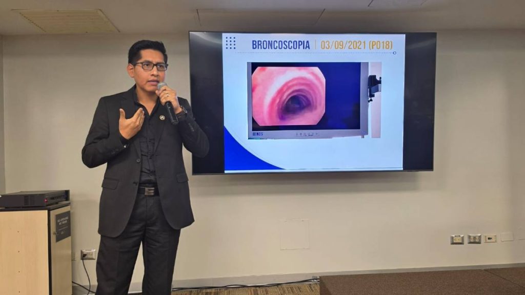 Dr. Paulo Huachalla participó en charla con la Asociación Peruana de Cirugía de Tórax